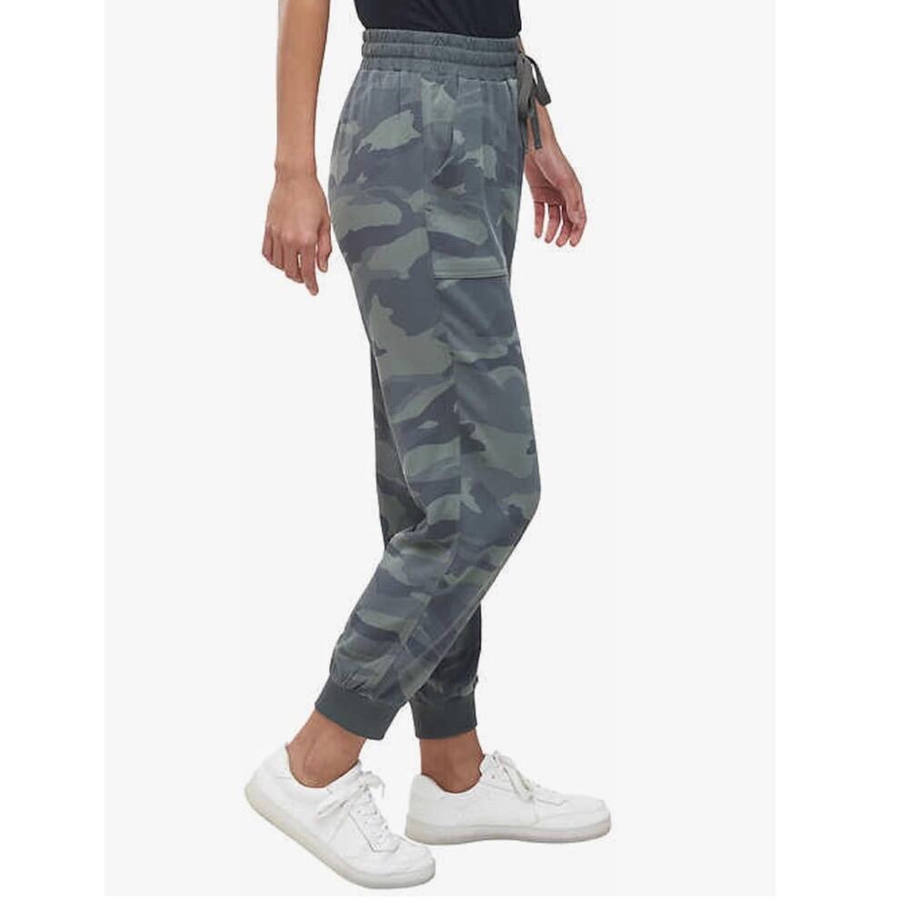 Splendid Knit Jogger Camo Green Casual Pants Size Medium